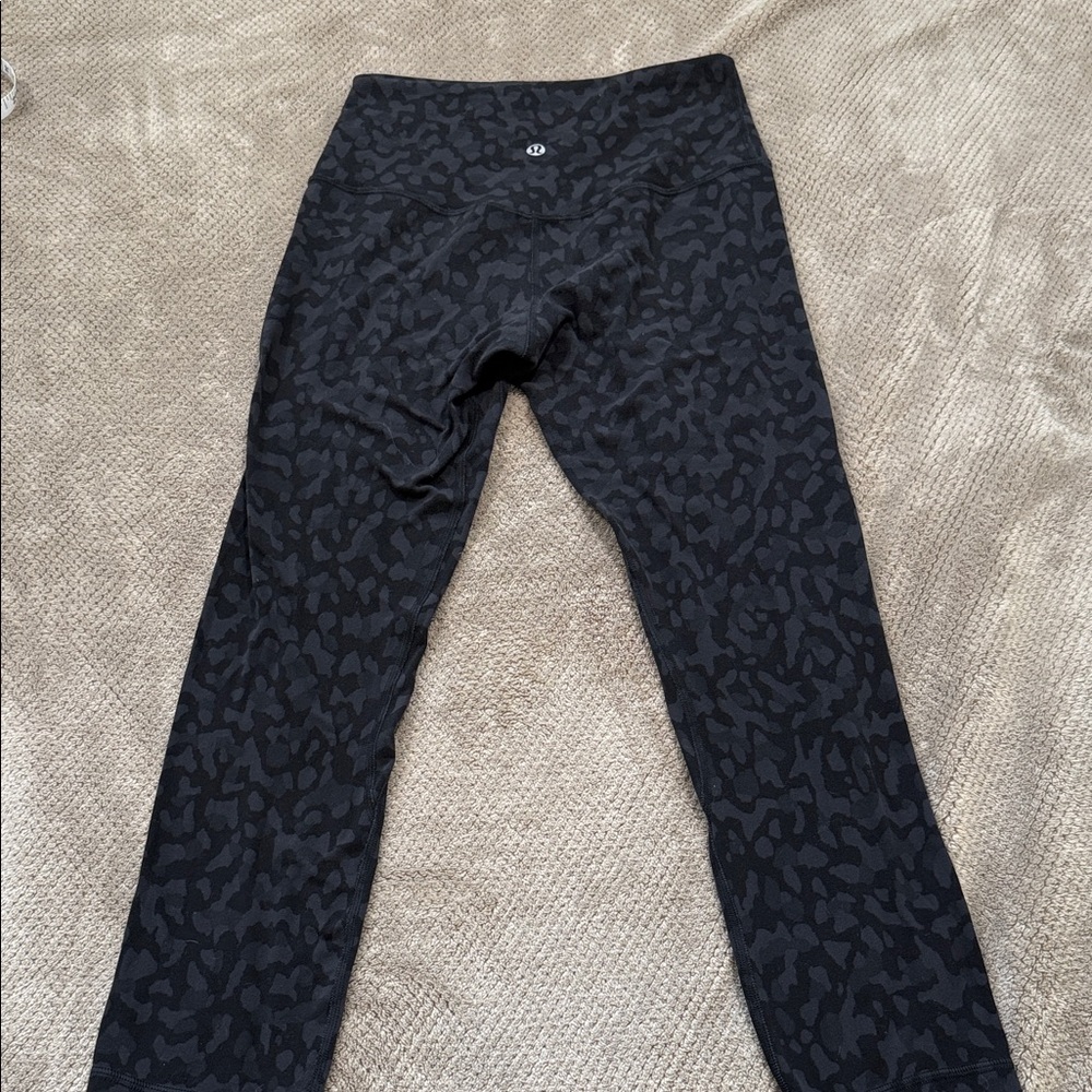 lululemon athletica Align Black cheetah Leggings